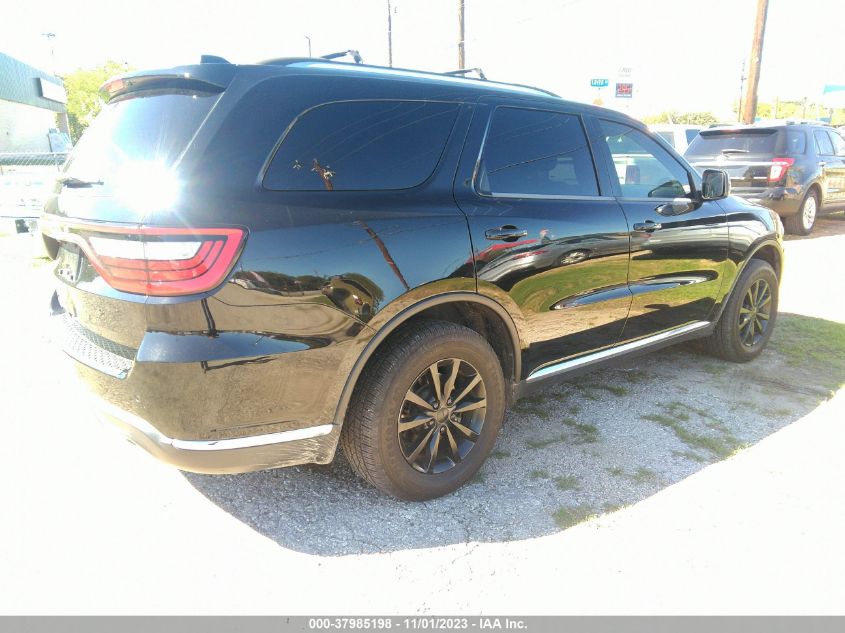 2017 Dodge Durango Sxt Awd VIN: 1C4RDJAGXHC780998 Lot: 37985198