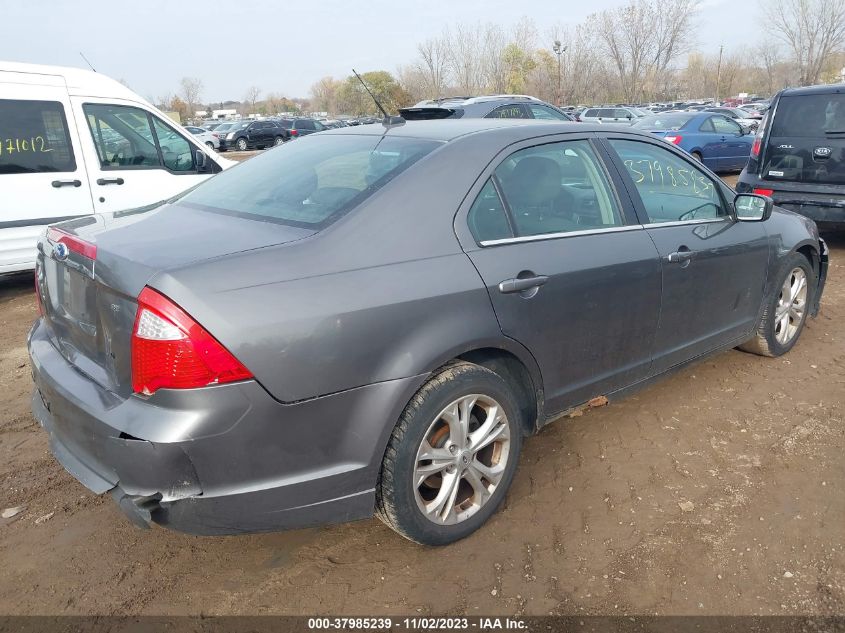 2012 Ford Fusion Se VIN: 3FAHP0HA0CR264566 Lot: 37985239