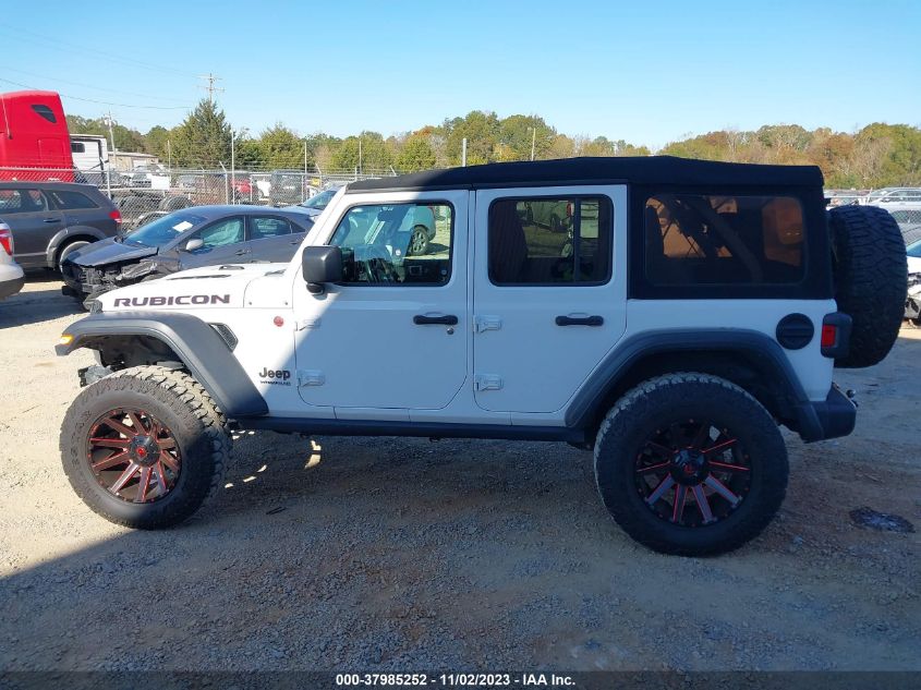 2019 Jeep Wrangler Unlimited Rubicon 4X4 VIN: 1C4HJXFN6KW524314 Lot: 37985252