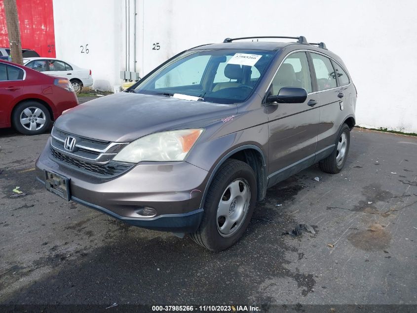 2010 Honda Cr-V Lx VIN: 5J6RE3H36AL045740 Lot: 37985266