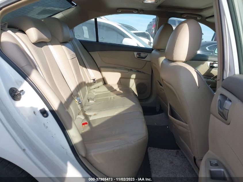 2007 Kia Optima Ex V6 VIN: KNAGE124X75131436 Lot: 37985473