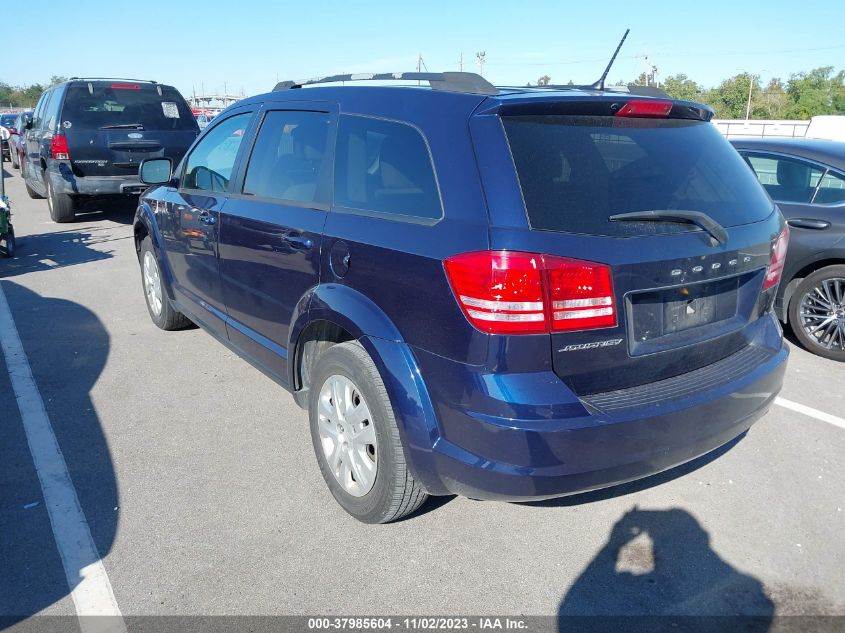 2017 Dodge Journey Se VIN: 3C4PDCAB8HT579385 Lot: 37985604