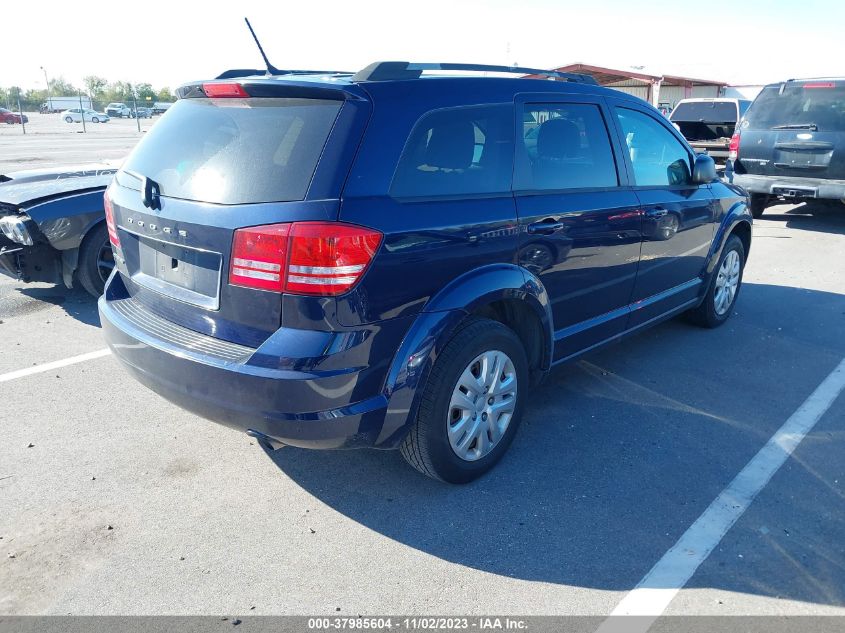 2017 Dodge Journey Se VIN: 3C4PDCAB8HT579385 Lot: 37985604