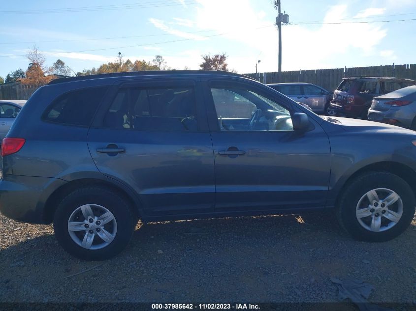 2009 Hyundai Santa Fe Gls VIN: 5NMSG13D19H278119 Lot: 37985642