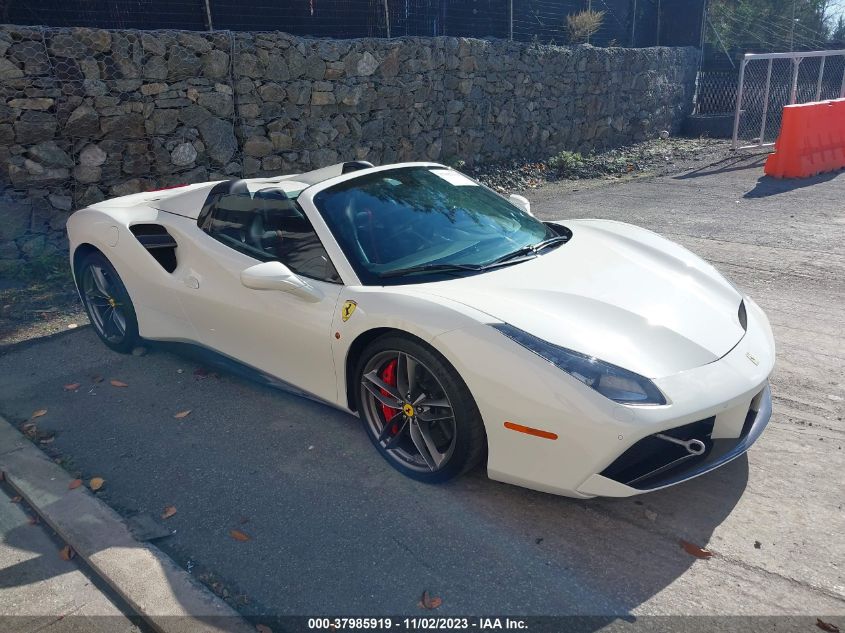 2017 Ferrari 488 Spider VIN: ZFF80AMA3H0221441 Lot: 37985919