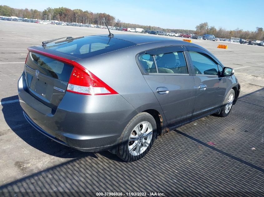 2010 Honda Insight Ex VIN: JHMZE2H74AS017409 Lot: 37986036