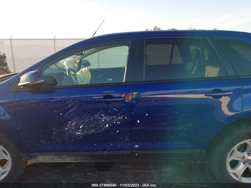 2014 Ford Edge Sel VIN: 2FMDK3JC1EBB63134 Lot: 37986040