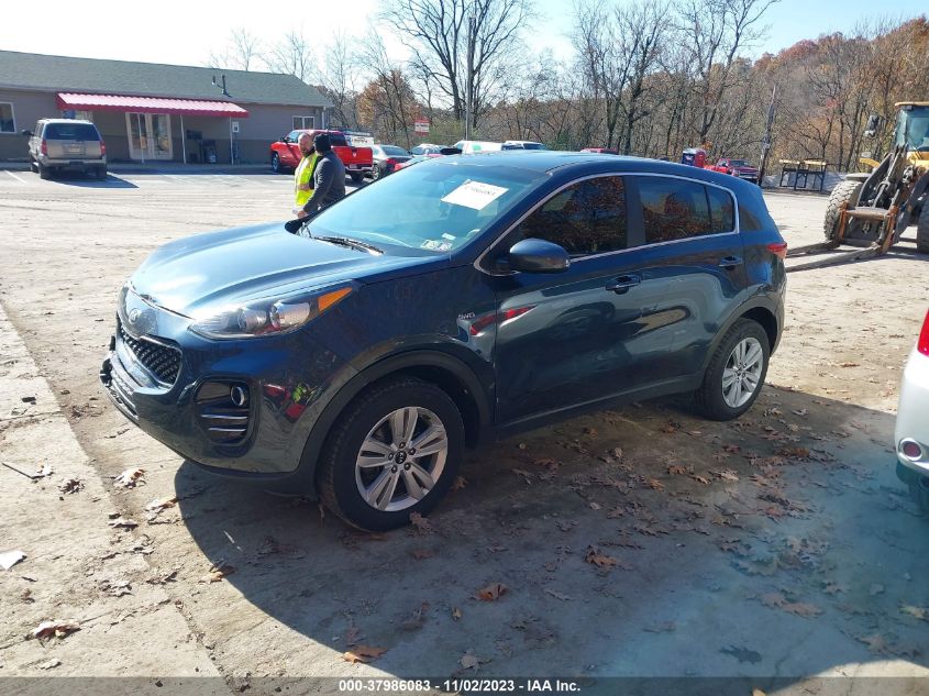 2019 Kia Sportage Lx VIN: KNDPMCAC1K7591317 Lot: 37986083