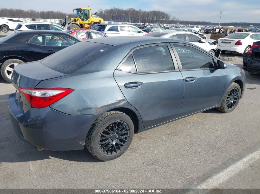 2015 Toyota Corolla Le VIN: 2T1BURHE2FC332845 Lot: 37986104