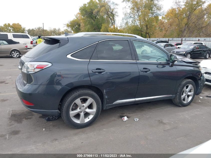 2010 Lexus Rx 350 VIN: 2T2BK1BA7AC038780 Lot: 37986113