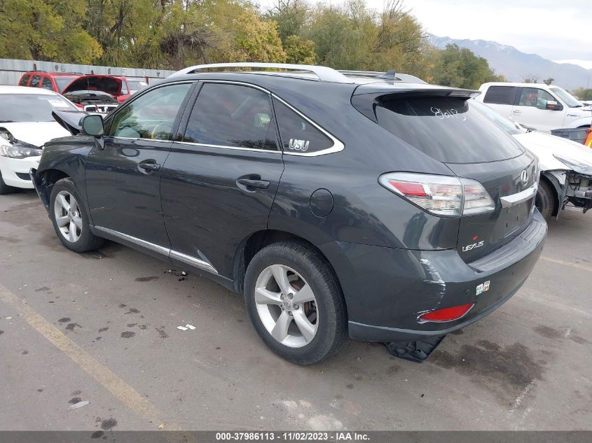 2010 Lexus Rx 350 VIN: 2T2BK1BA7AC038780 Lot: 37986113