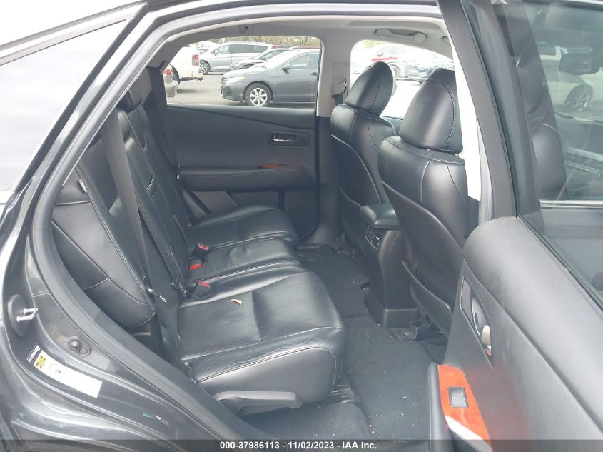 2010 Lexus Rx 350 VIN: 2T2BK1BA7AC038780 Lot: 37986113