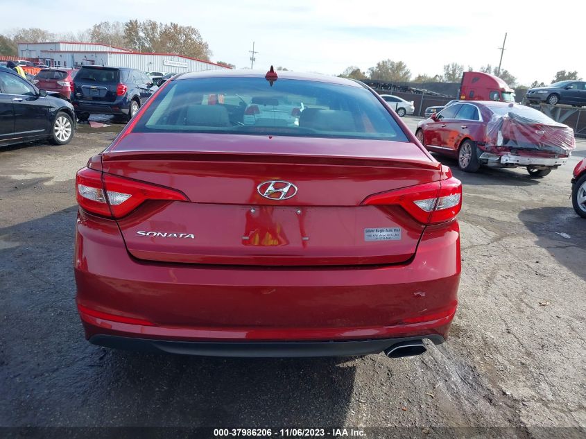 2015 Hyundai Sonata Se VIN: 5NPE24AF7FH007873 Lot: 37986206