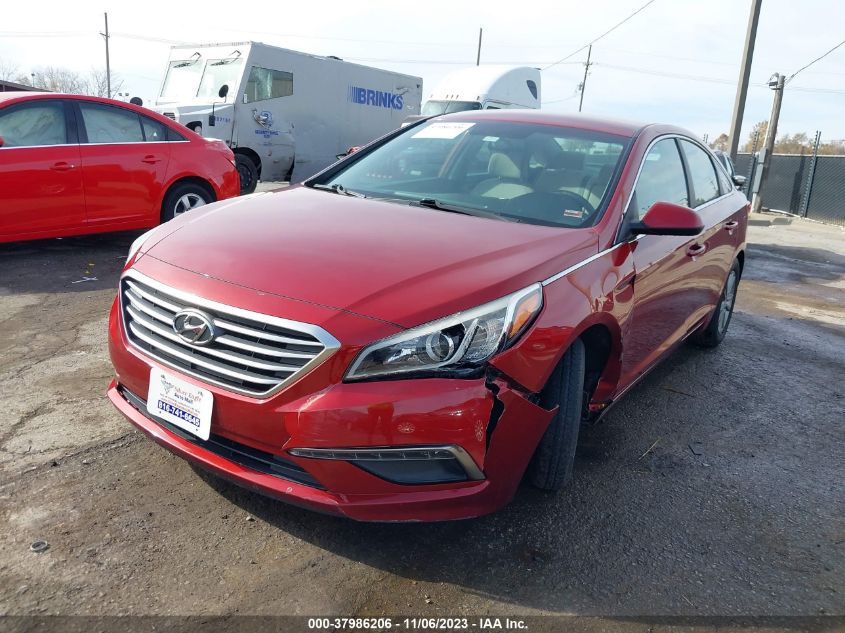 2015 Hyundai Sonata Se VIN: 5NPE24AF7FH007873 Lot: 37986206