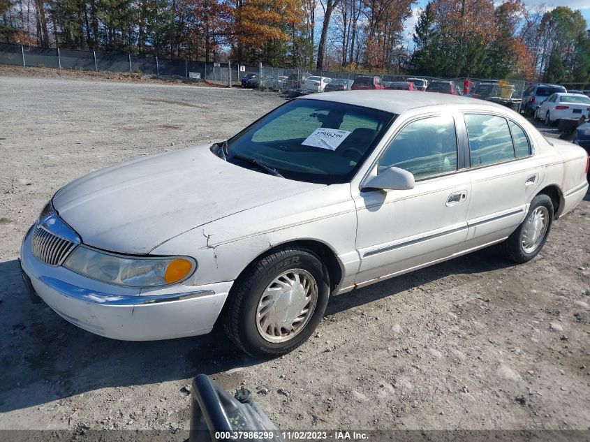 1998 Lincoln Continental VIN: 1LNFM97V8WY607886 Lot: 37986299