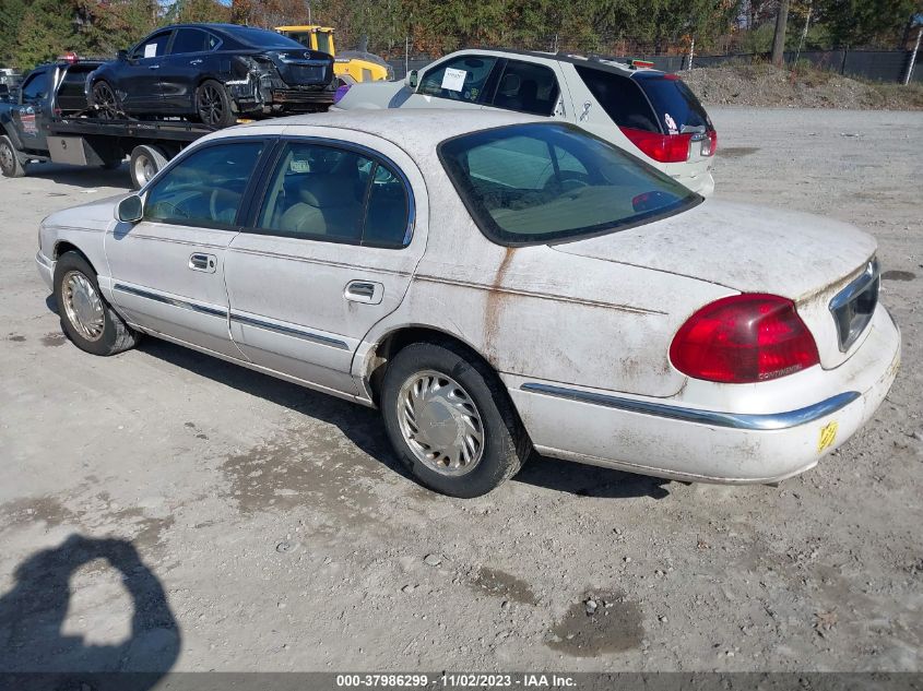 1998 Lincoln Continental VIN: 1LNFM97V8WY607886 Lot: 37986299