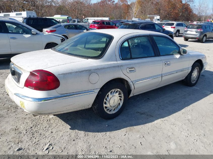 1998 Lincoln Continental VIN: 1LNFM97V8WY607886 Lot: 37986299