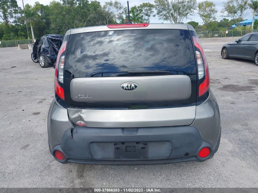 2016 Kia Soul Base VIN: KNDJN2A20G7337481 Lot: 37986303