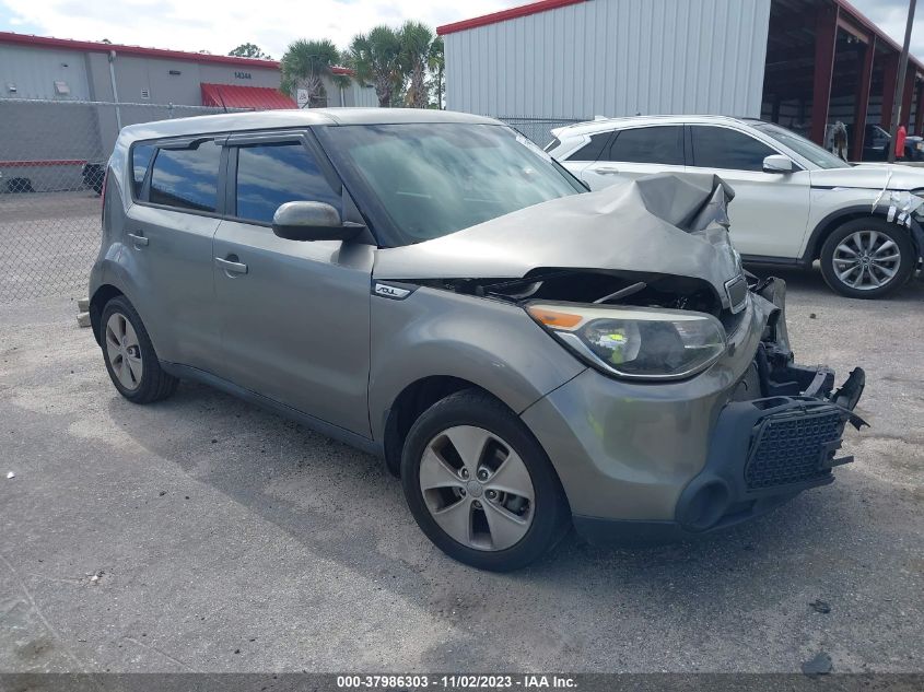 2016 Kia Soul Base VIN: KNDJN2A20G7337481 Lot: 37986303