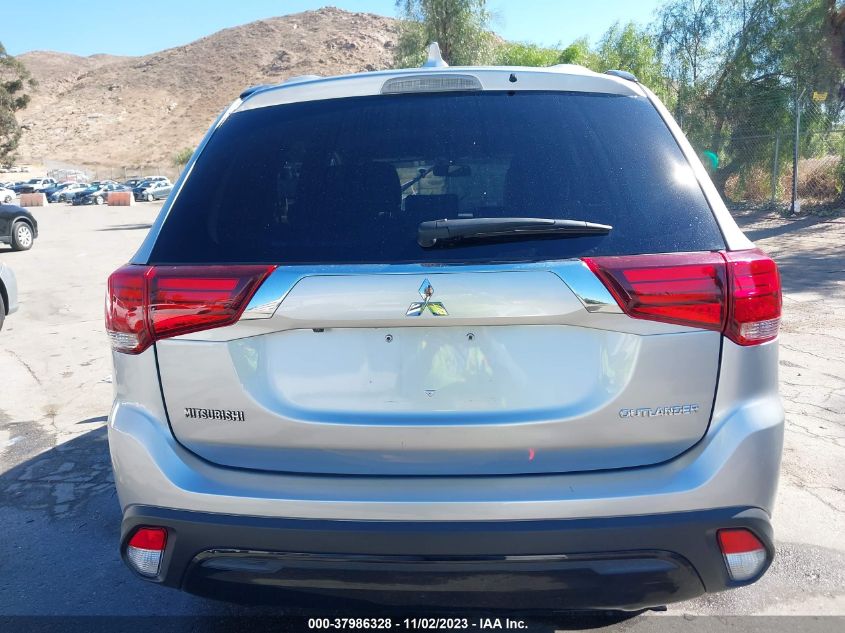 2019 Mitsubishi Outlander Le VIN: JA4AD3A38KZ054853 Lot: 37986328