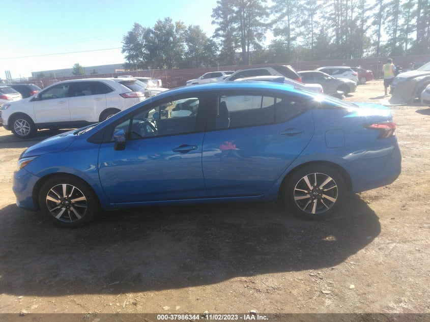 2021 Nissan Versa Sv Xtronic Cvt VIN: 3N1CN8EV9ML841151 Lot: 37986344