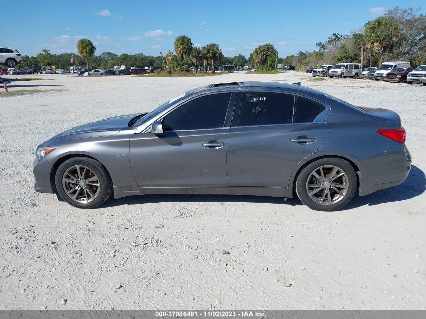 2017 Infiniti Q50 3.0T Signature Edition VIN: JN1EV7AP4HM740539 Lot: 37986461