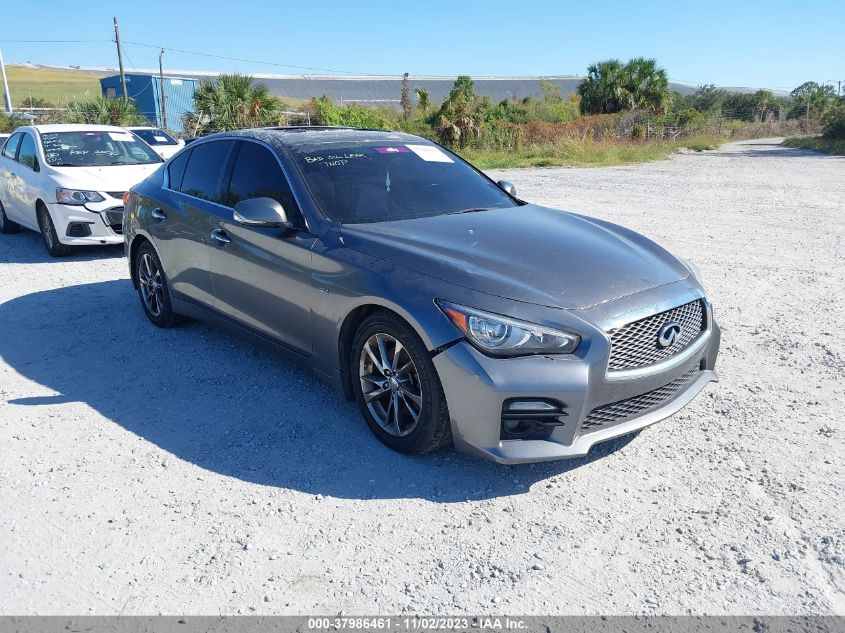 2017 Infiniti Q50 3.0T Signature Edition VIN: JN1EV7AP4HM740539 Lot: 37986461