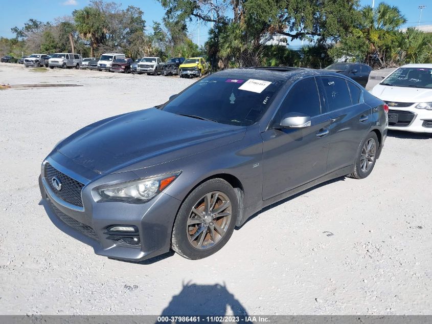 2017 Infiniti Q50 3.0T Signature Edition VIN: JN1EV7AP4HM740539 Lot: 37986461