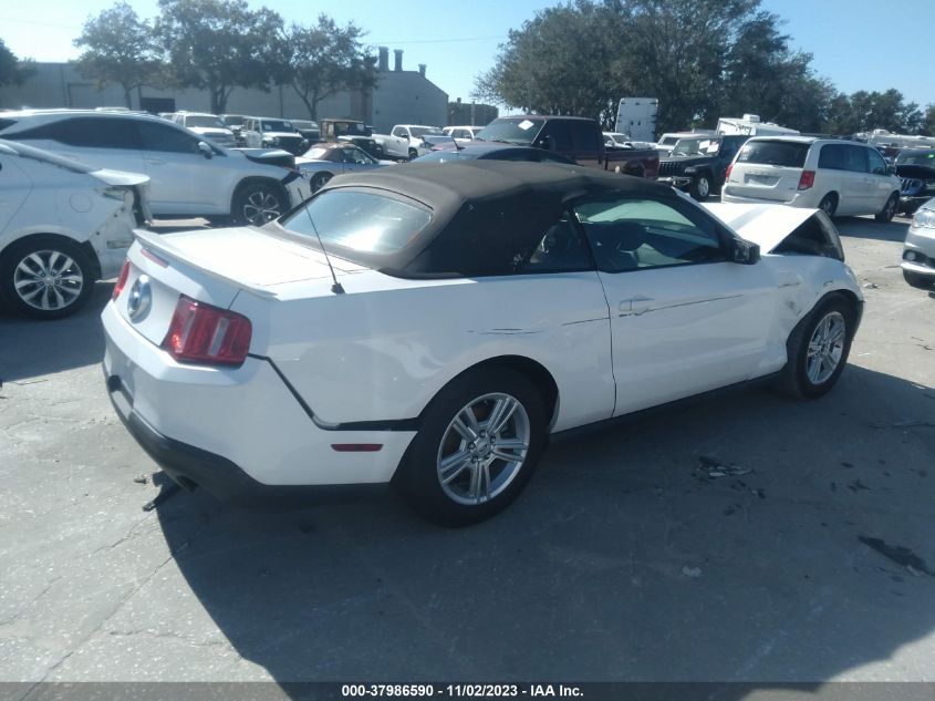 2011 Ford Mustang V6 VIN: 1ZVBP8EM1B5159272 Lot: 37986590