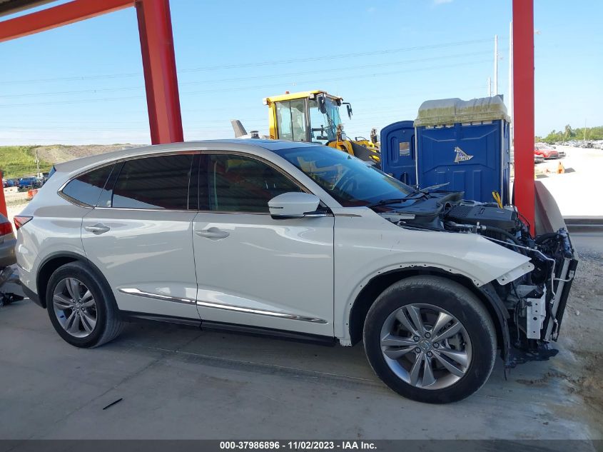 2022 Acura Mdx Standard VIN: 5J8YD9H36NL008587 Lot: 37986896