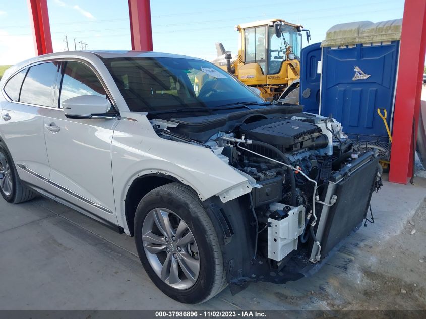 2022 Acura Mdx Standard VIN: 5J8YD9H36NL008587 Lot: 37986896