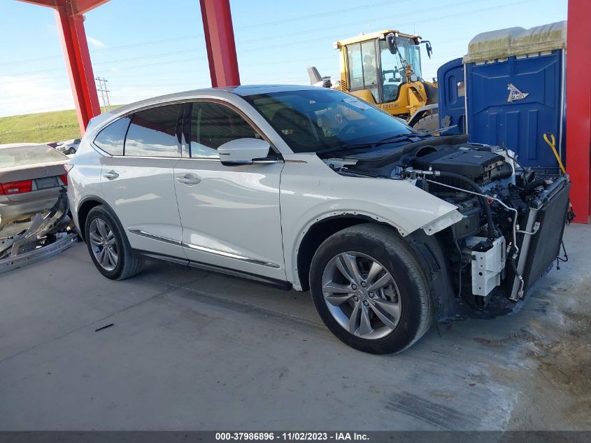 2022 Acura Mdx Standard VIN: 5J8YD9H36NL008587 Lot: 37986896