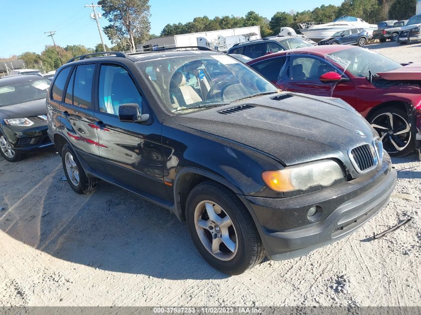 2003 BMW X5 3.0I VIN: 5UXFA53513LV99360 Lot: 37987253