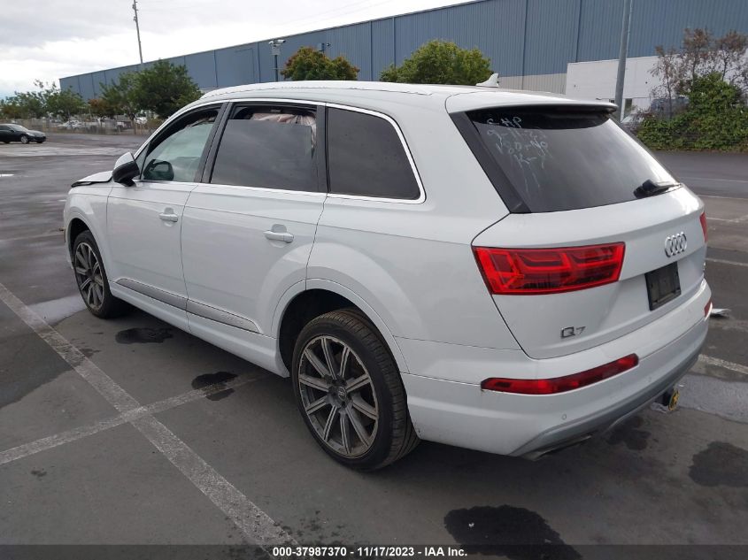 2017 Audi Q7 3.0T Premium VIN: WA1LAAF70HD030635 Lot: 37987370