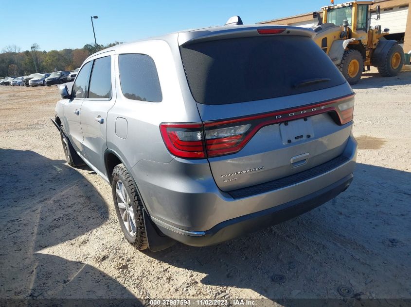 2015 Dodge Durango Sxt VIN: 1C4RDJAG1FC101343 Lot: 37987593