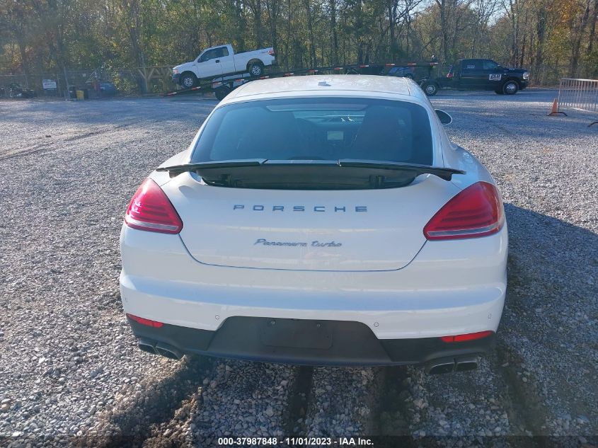 2015 Porsche Panamera Turbo VIN: WP0AC2A75FL070345 Lot: 37987848