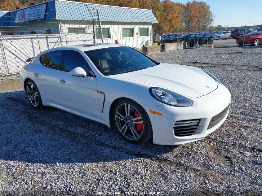 2015 Porsche Panamera Turbo VIN: WP0AC2A75FL070345 Lot: 37987848