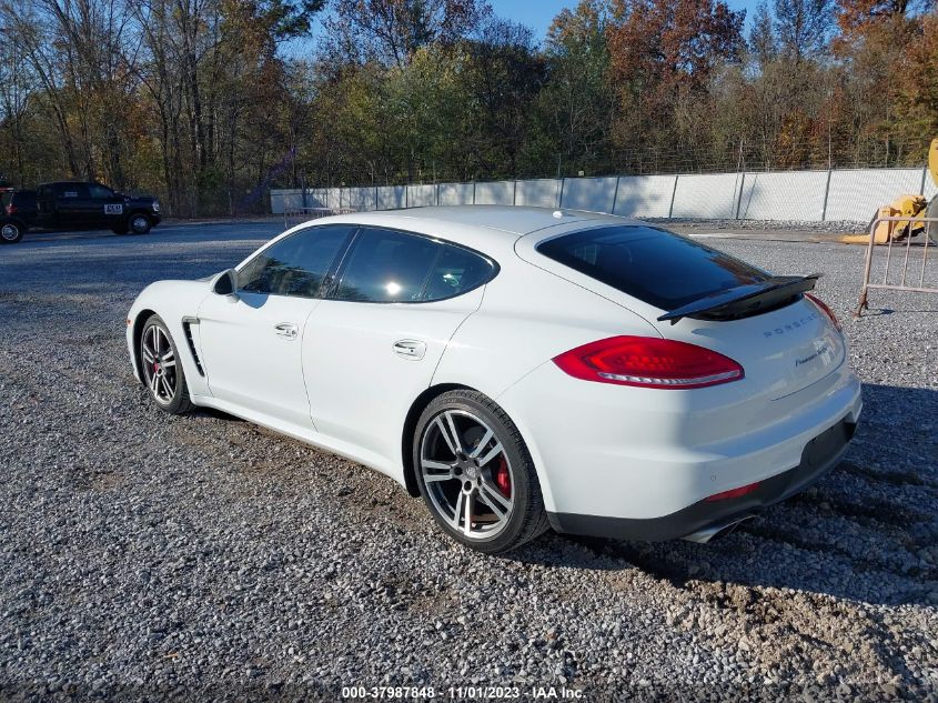 2015 Porsche Panamera Turbo VIN: WP0AC2A75FL070345 Lot: 37987848