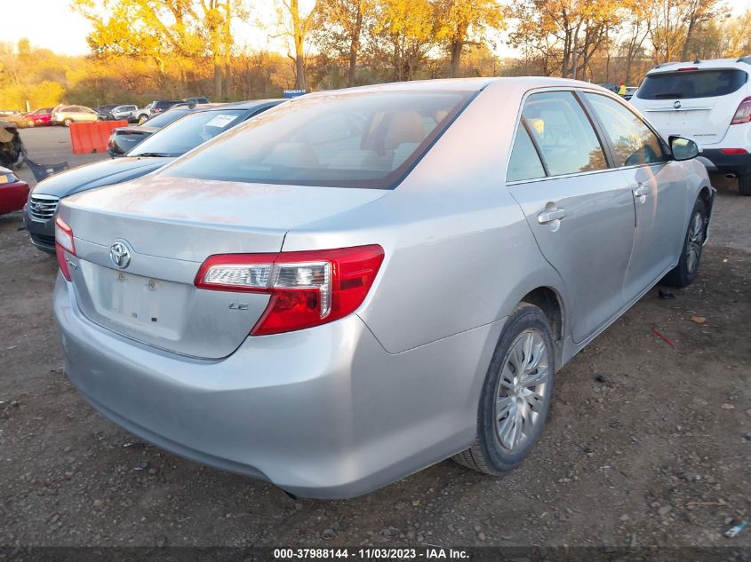 2012 Toyota Camry Le VIN: 4T1BF1FK5CU101999 Lot: 37988144