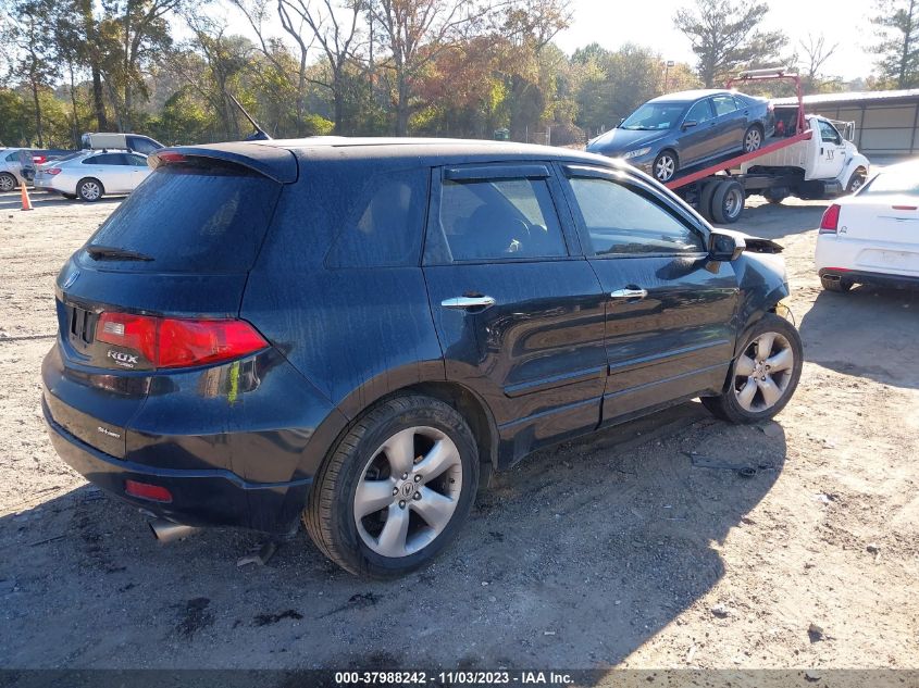 2007 Acura Rdx Tech Pkg VIN: 5J8TB18557A010896 Lot: 37988242