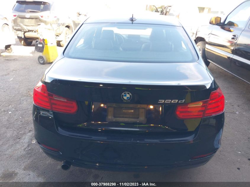 2014 BMW 3 Series 328D VIN: WBA3D3C50EK153268 Lot: 37988298