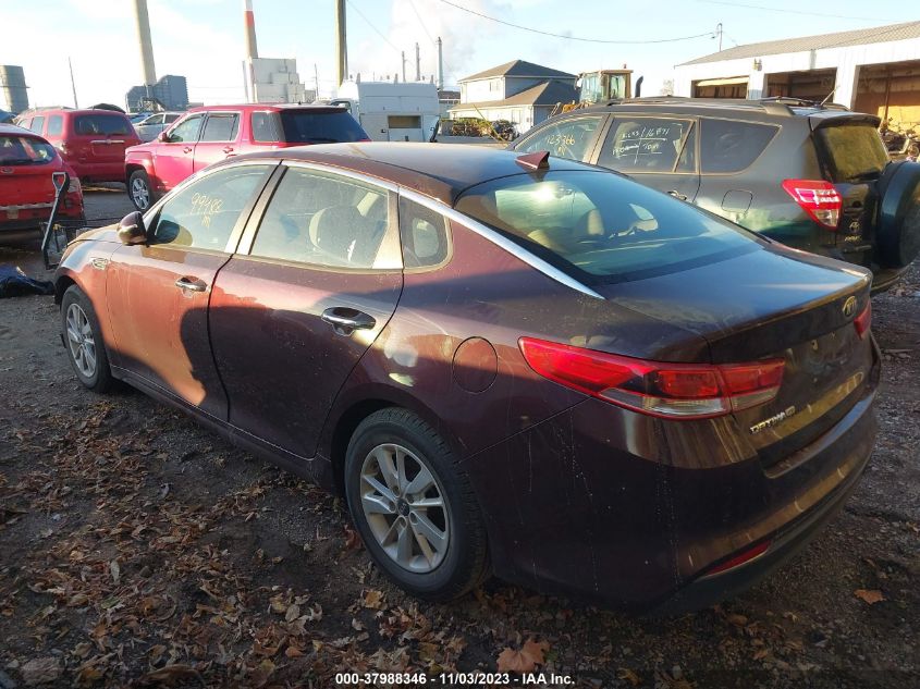 2018 Kia Optima Lx VIN: 5XXGT4L32JG209419 Lot: 37988346