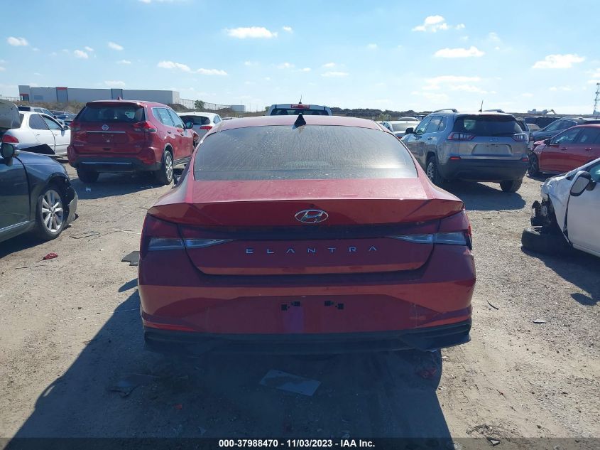 2022 Hyundai Elantra Sel VIN: KMHLS4AG9NU244851 Lot: 37988470