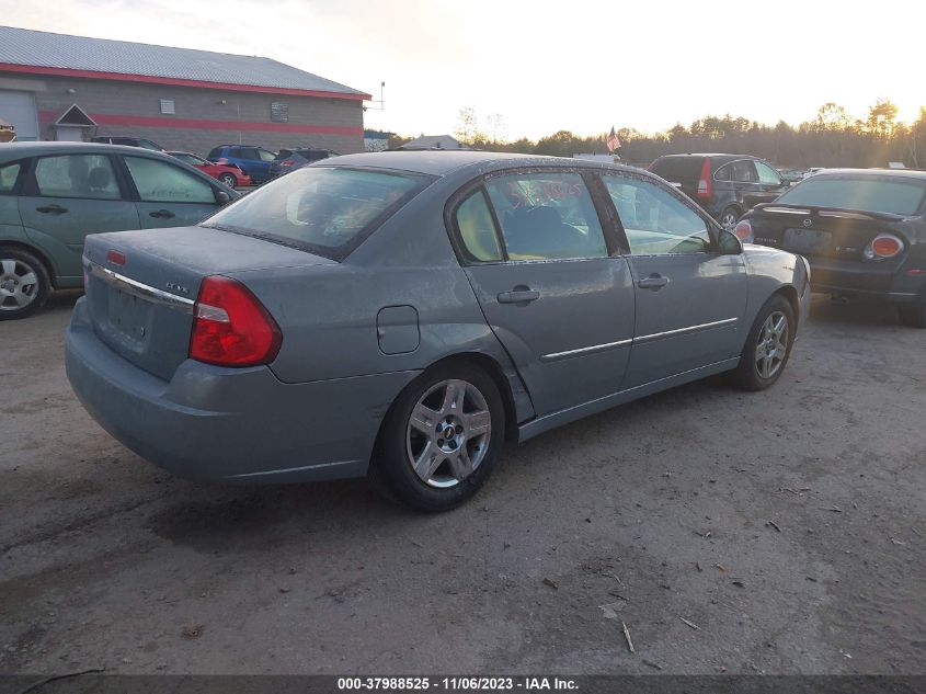 2007 Chevrolet Malibu Lt VIN: 1G1ZT58N87F315530 Lot: 37988525