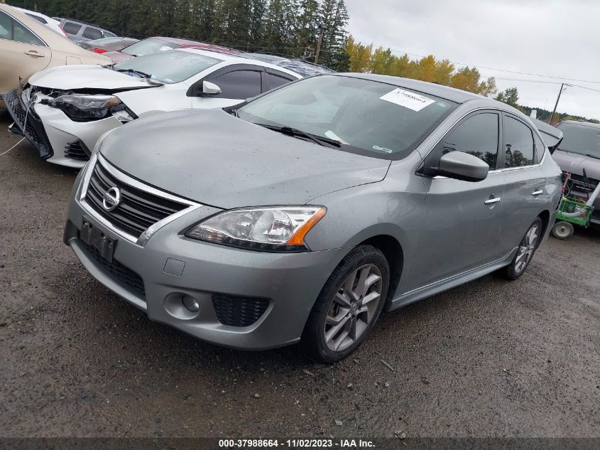 2014 Nissan Sentra Sr VIN: 3N1AB7AP8EY308911 Lot: 37988664