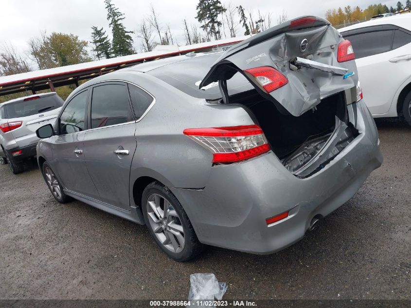 2014 Nissan Sentra Sr VIN: 3N1AB7AP8EY308911 Lot: 37988664