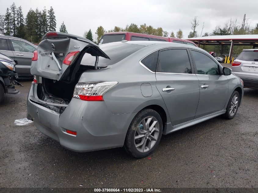 2014 Nissan Sentra Sr VIN: 3N1AB7AP8EY308911 Lot: 37988664