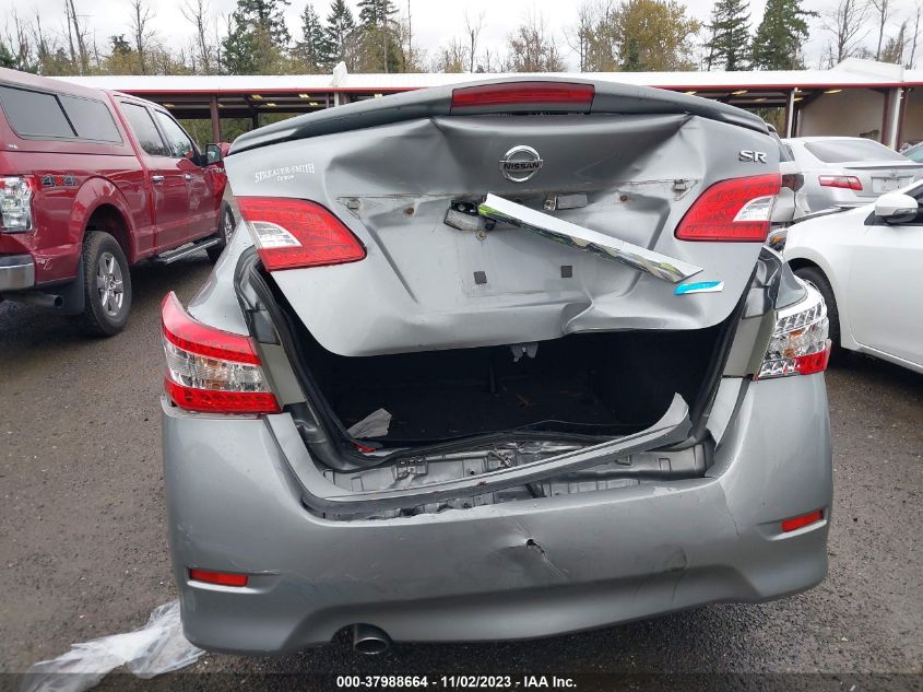 2014 Nissan Sentra Sr VIN: 3N1AB7AP8EY308911 Lot: 37988664