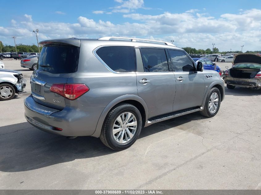 2016 Infiniti Qx80 VIN: JN8AZ2NF6G9613396 Lot: 37988689