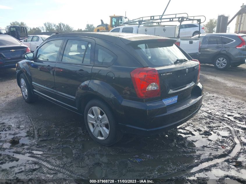 2007 Dodge Caliber Sxt VIN: 1B3HB48B77D519061 Lot: 37988728